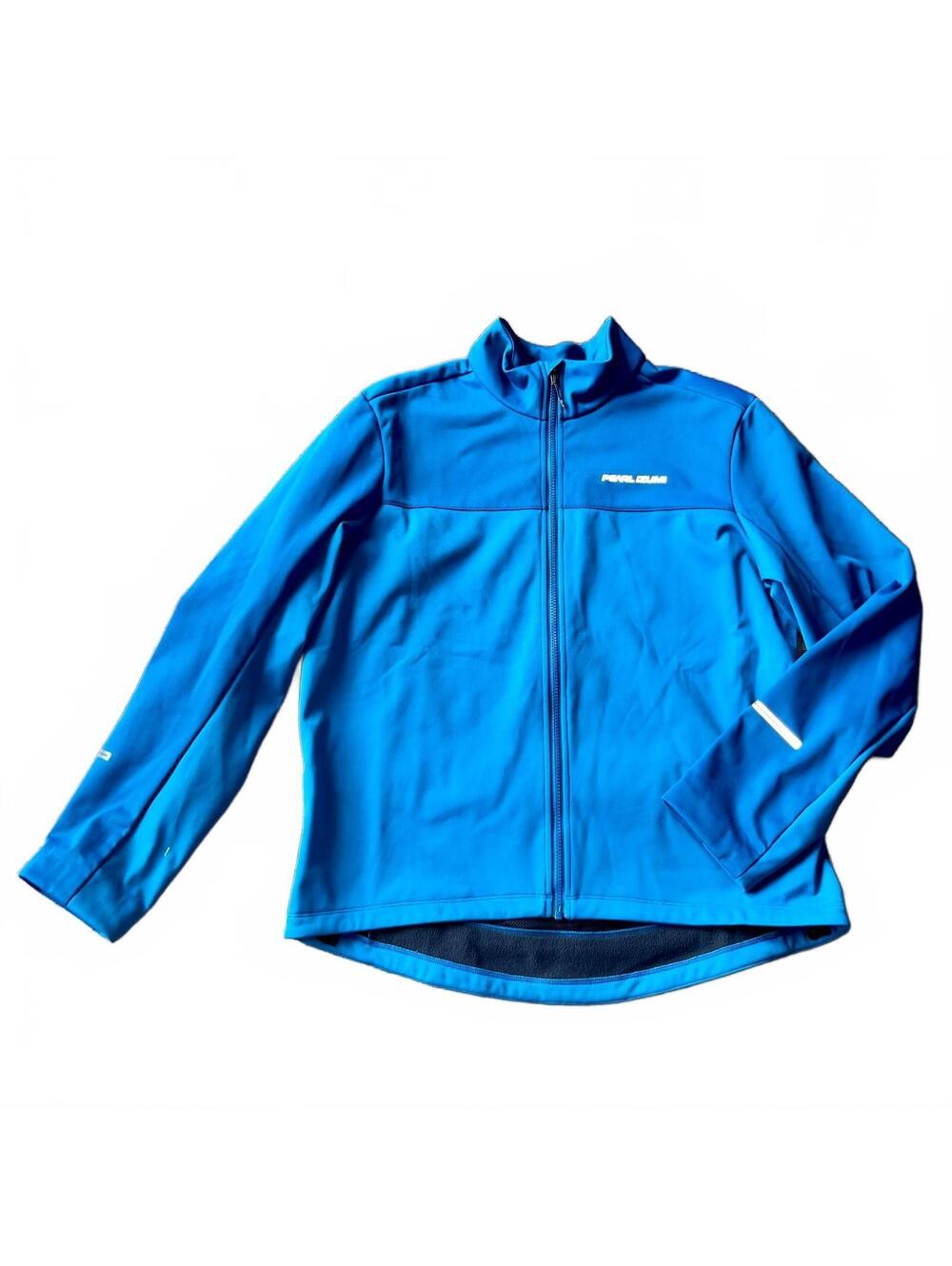 Pearl Izumi Quest AmFIB Jacket XL Polar Night Teal Blue Fleece Lined Cycling